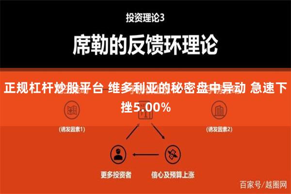 正规杠杆炒股平台 维多利亚的秘密盘中异动 急速下挫5.00%